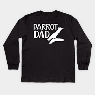 Parrot Dad Kids Long Sleeve T-Shirt